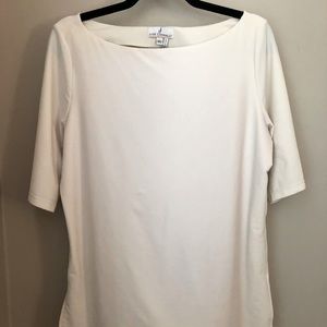 NEW Jude Connally boat neck top. Size XL.